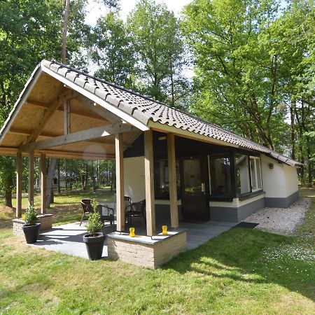 Detached Bungalow With Lovely Covered Terrace In A Nature Rich Holiday Park Stramproy Dış mekan fotoğraf